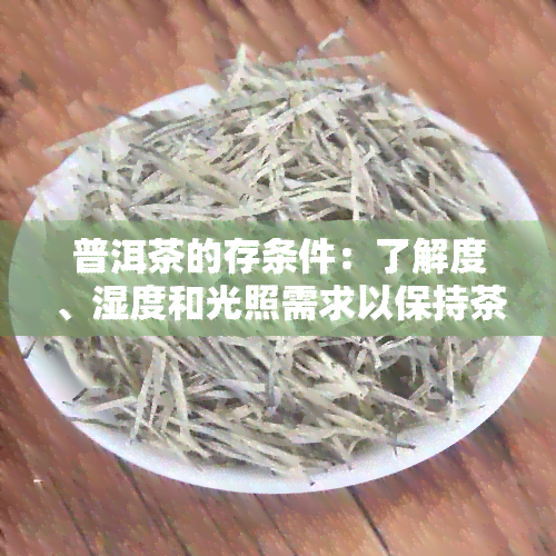 普洱茶的存条件：了解度、湿度和光照需求以保持茶叶品质