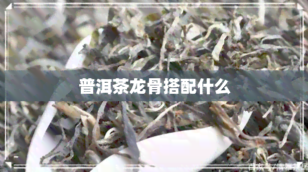 普洱茶龙骨搭配什么