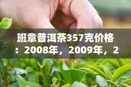 班章普洱茶357克价格：2008年，2009年，2013年，熟茶与贡饼对比