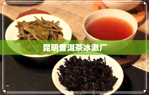 昆明普洱茶冰激厂