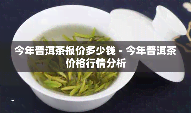 今年普洱茶报价多少钱 - 今年普洱茶价格行情分析