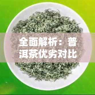 全面解析：普洱茶优劣对比，助你轻松选出茶品！