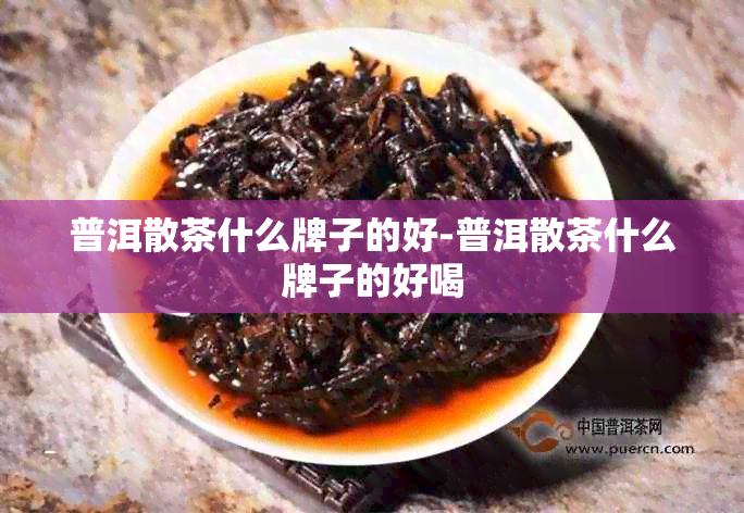 普洱散茶什么牌子的好-普洱散茶什么牌子的好喝