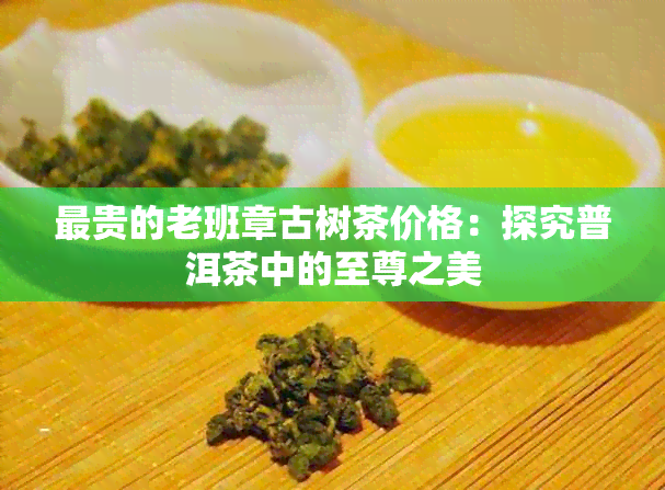 最贵的老班章古树茶价格：探究普洱茶中的至尊之美