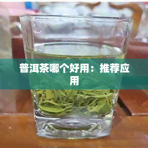 普洱茶哪个好用：推荐应用