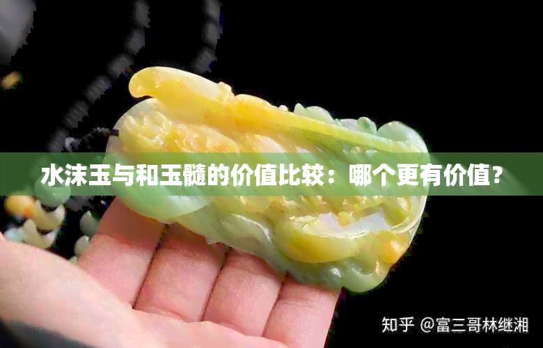 水沫玉与和玉髓的价值比较：哪个更有价值？