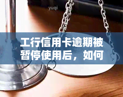 工行信用卡逾期被暂停使用后，如何正确处理并避免注销？