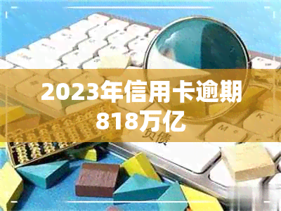 2023年信用卡逾期818万亿