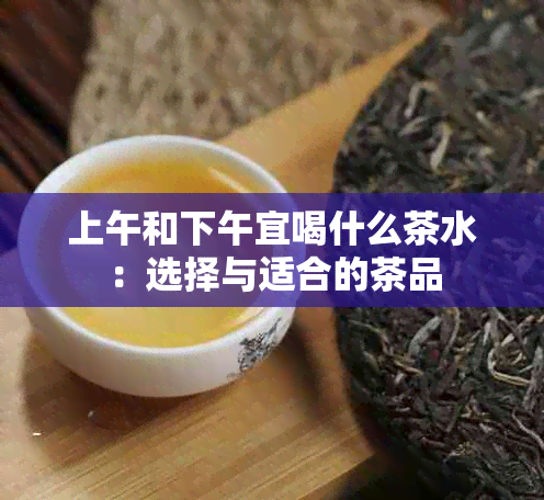 上午和下午宜喝什么茶水：选择与适合的茶品