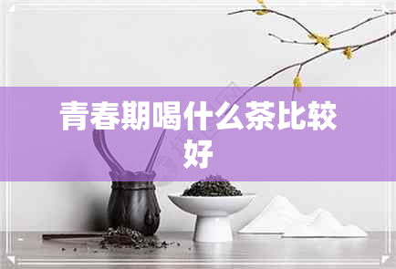 青春期喝什么茶比较好