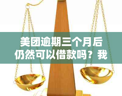 美团逾期三个月后仍然可以借款吗？我应该如何处理这种情况？