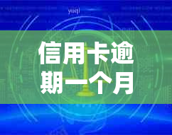 信用卡逾期一个月对个人信用及政审的影响：详细解答与预防措