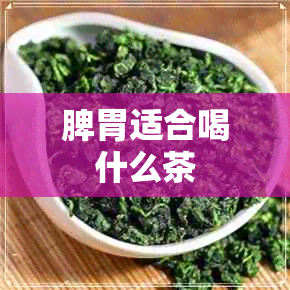 脾胃适合喝什么茶