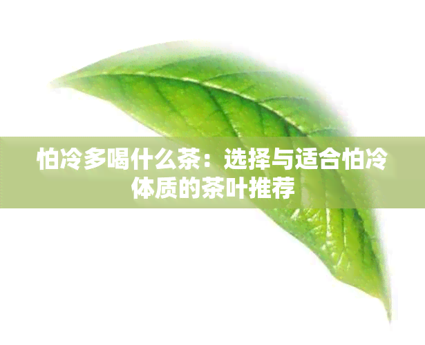 怕冷多喝什么茶：选择与适合怕冷体质的茶叶推荐