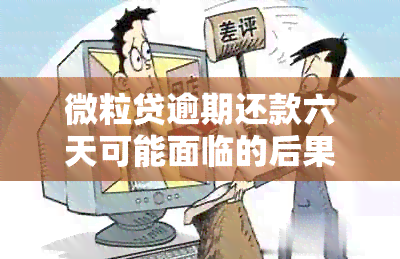 微粒贷逾期还款六天可能面临的后果及解决方案