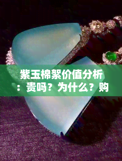 紫玉棉絮价值分析：贵吗？为什么？购买时应注意什么？