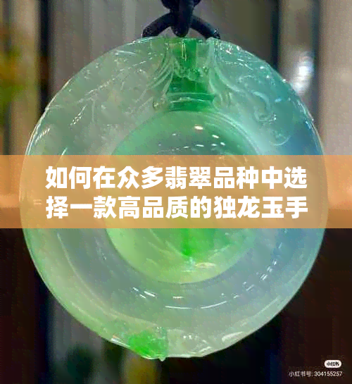 如何在众多翡翠品种中选择一款高品质的独龙玉手镯？