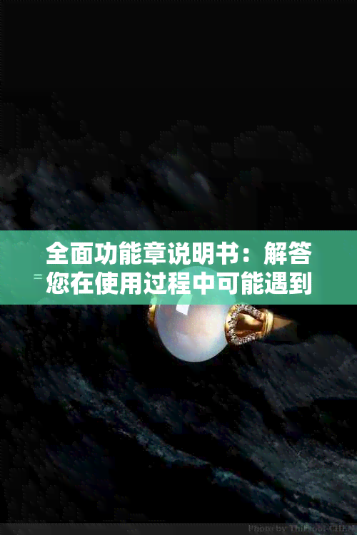 全面功能章说明书：解答您在使用过程中可能遇到的各种问题和疑问