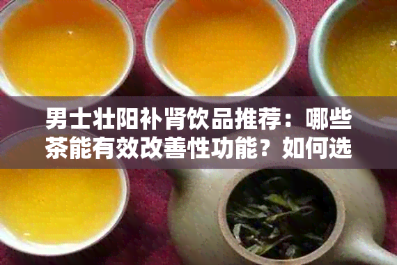 男士壮阳补肾饮品推荐：哪些茶能有效改善性功能？如何选择最适合的茶品？