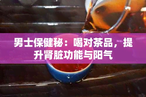 男士保健秘：喝对茶品，提升肾脏功能与阳气