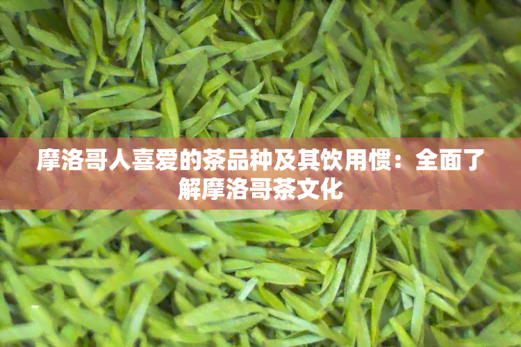 摩洛哥人喜爱的茶品种及其饮用惯：全面了解摩洛哥茶文化