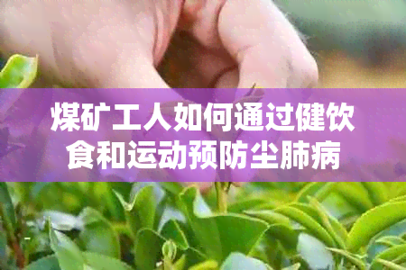 煤矿工人如何通过健饮食和运动预防尘肺病