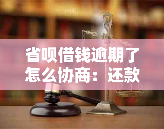 省呗借钱逾期了怎么协商：还款、本金与期全攻略！省呗逾期后的应对措