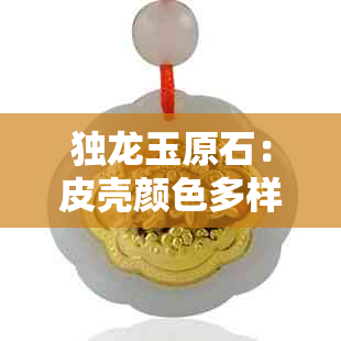 独龙玉原石：皮壳颜色多样化，如何区分与翡翠的区别？