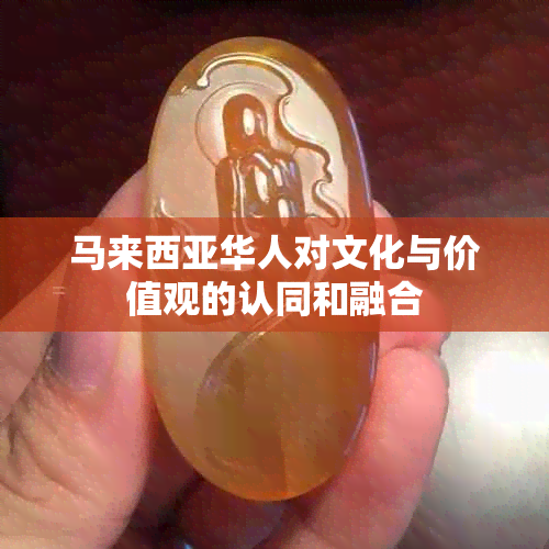 马来西亚华人对文化与价值观的认同和融合