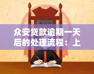 众安贷款逾期一天后的处理流程：上、爆通讯录还是起诉？