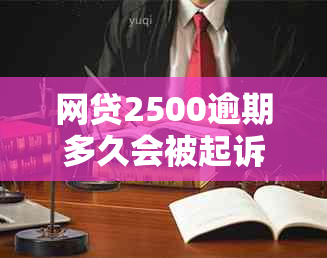 网贷2500逾期多久会被起诉：成功起诉的关键因素与可能后果