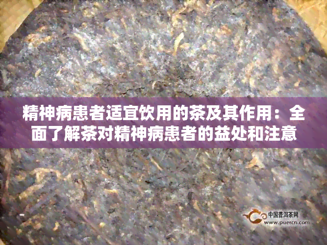 精神病患者适宜饮用的茶及其作用：全面了解茶对精神病患者的益处和注意事项