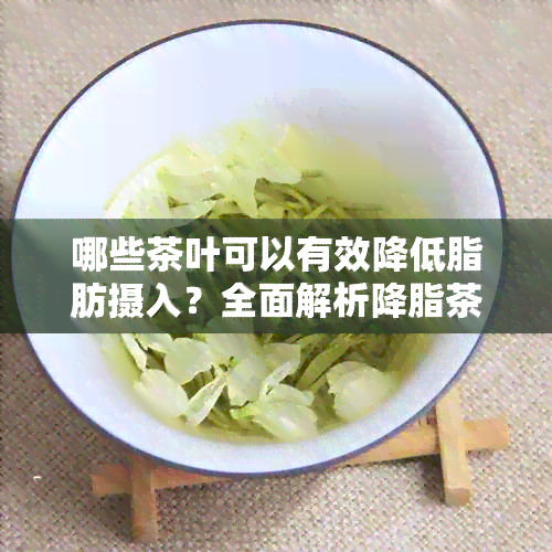 哪些茶叶可以有效降低脂肪摄入？全面解析降脂茶饮及其功效