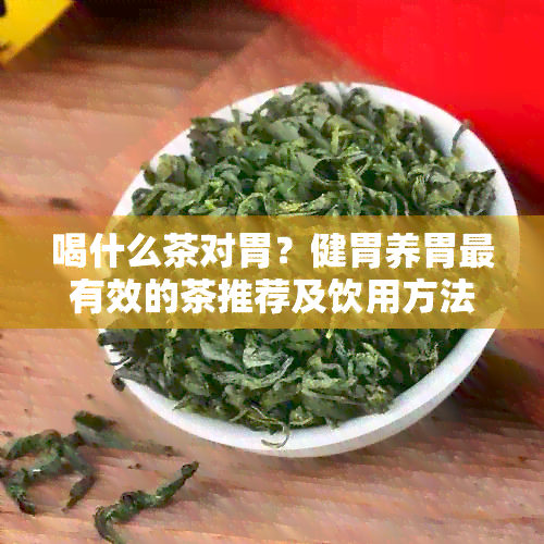 喝什么茶对胃？健胃养胃最有效的茶推荐及饮用方法