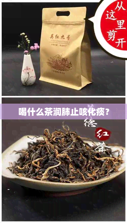 喝什么茶润肺止咳化痰？