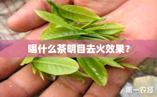 喝什么茶明目去火效果？