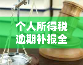 个人所得税逾期补报全攻略：如何处理、错过期限的影响及解决方法