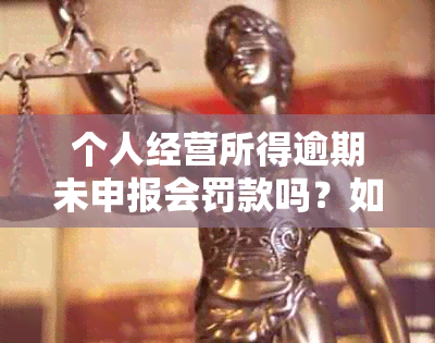 个人经营所得逾期未申报会罚款吗？如何处理和避免？