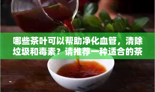 哪些茶叶可以帮助净化血管，清除垃圾和素？请推荐一种适合的茶饮。