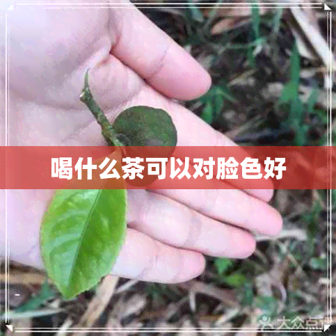 喝什么茶可以对脸色好