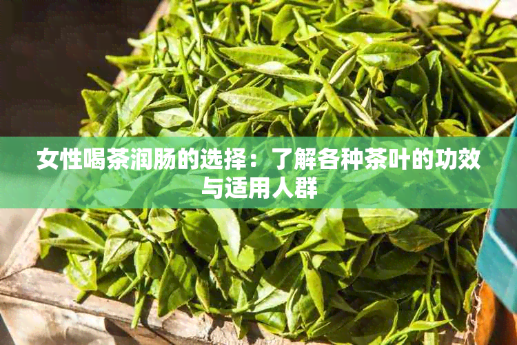 女性喝茶润肠的选择：了解各种茶叶的功效与适用人群