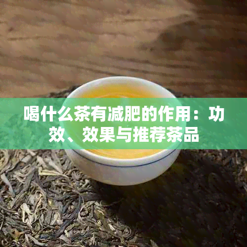 喝什么茶有减肥的作用：功效、效果与推荐茶品