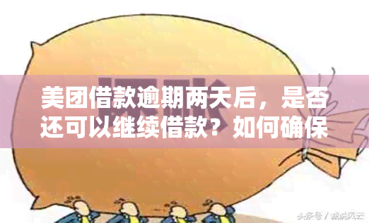 美团借款逾期两天后，是否还可以继续借款？如何确保安全还款？