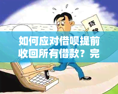 如何应对借呗提前收回所有借款？完整解决方案一览