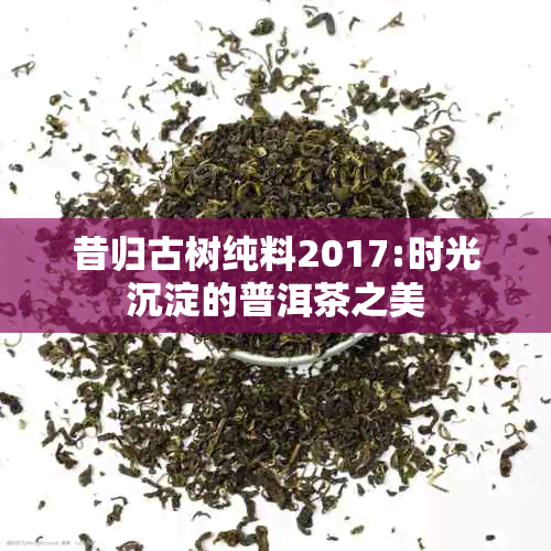 昔归古树纯料2017:时光沉淀的普洱茶之美