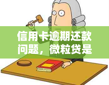 信用卡逾期还款问题，微粒贷是否可以作为替代方案？