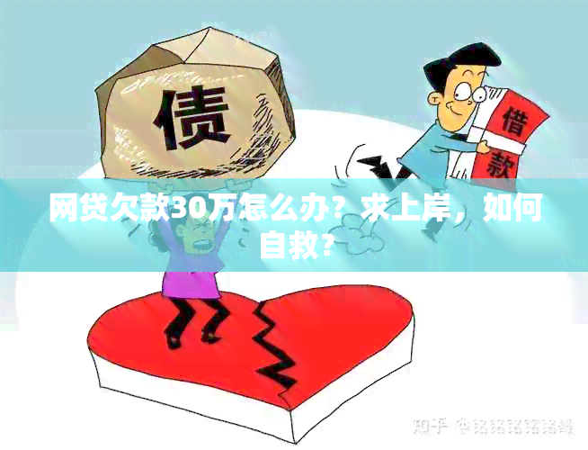 网贷欠款30万怎么办？求上岸，如何自救？