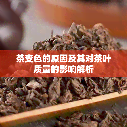 茶变色的原因及其对茶叶质量的影响解析