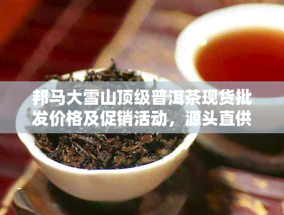 邦马大雪山顶级普洱茶现货批发价格及促销活动，源头直供