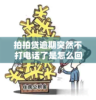 拍拍贷逾期突然不打电话了是怎么回事：用户疑问解答